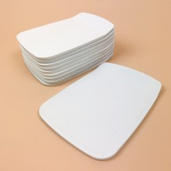 Ti hvide retro Rosti sm�rebrikker