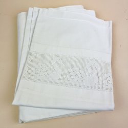 Vintage damask senget�j med svanemellemv�rk