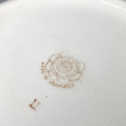 Gr�n vintage salatsk�l