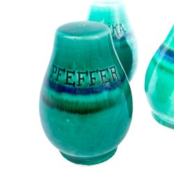 Drei Vintage Keramik Streuer