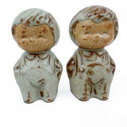 Vintage salt- og peberb�rn