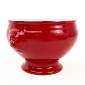 Rote Bouillon�tasse