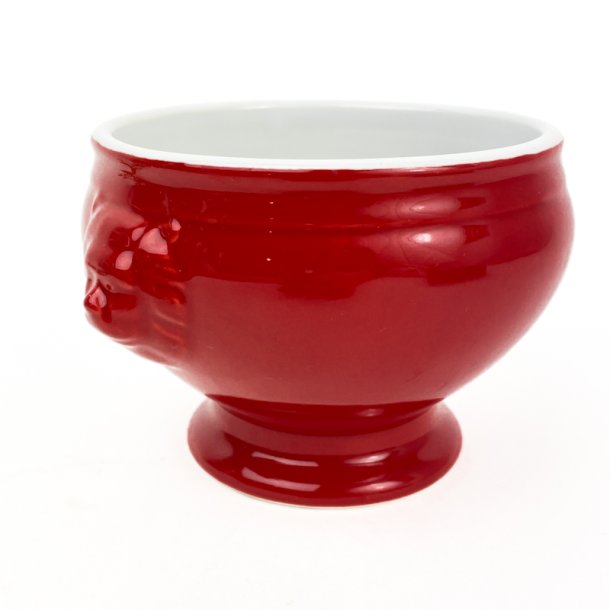 Rote Bouillon�tasse