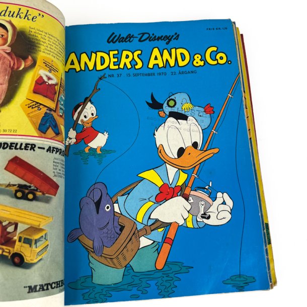 Komplet Anders And �rgang 1970