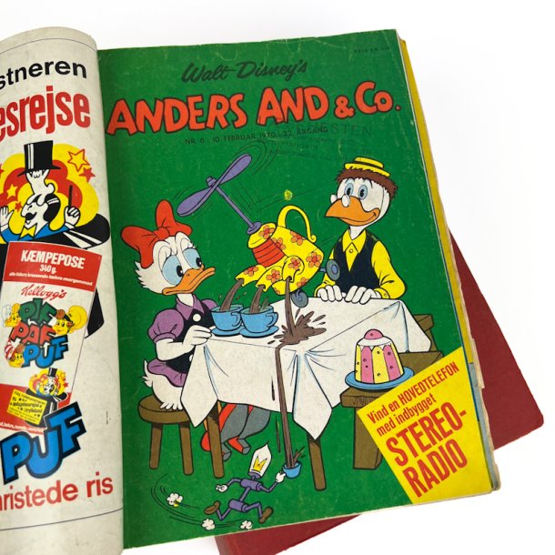 Komplet Anders And �rgang 1970