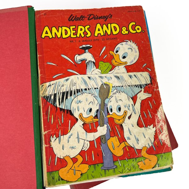 Komplet Anders And �rgang 1970