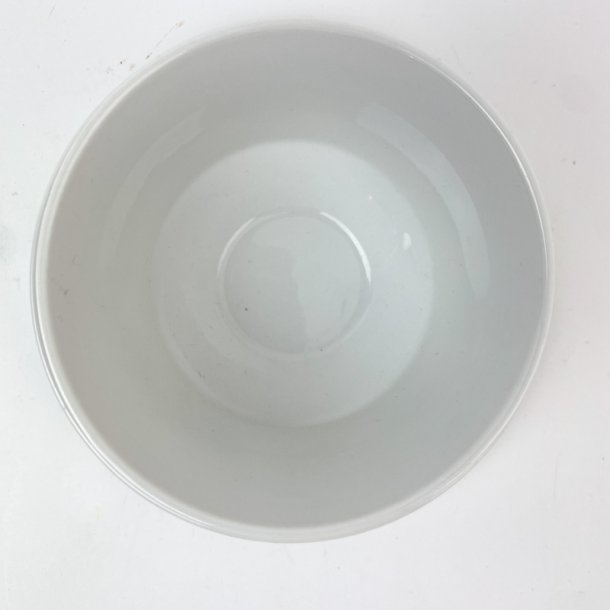 Retro Sauciere mit blauem Muster