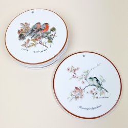 Seks vintage Mads Stage sm�rebrikker