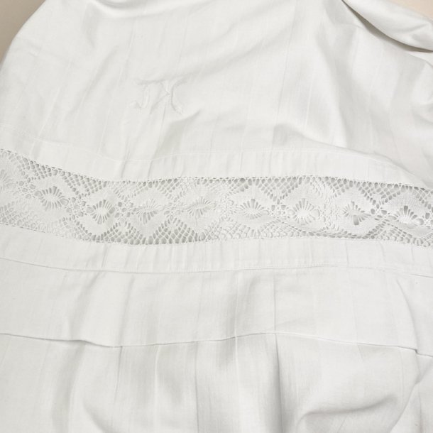 Vintage damasksenget�j med mellemv�rk