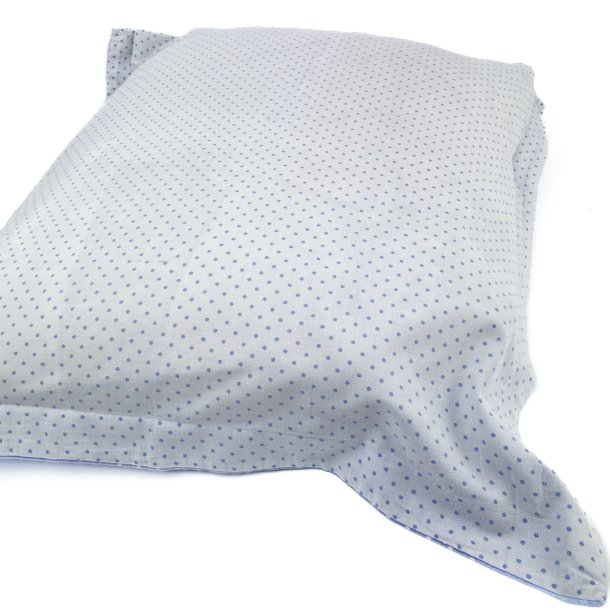 Blt pudebetrk fra 70erne med prikker