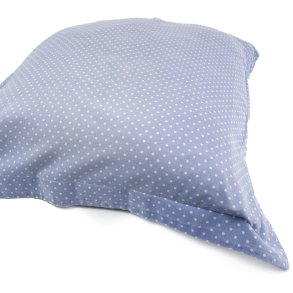 Blt pudebetrk fra 70erne med prikker