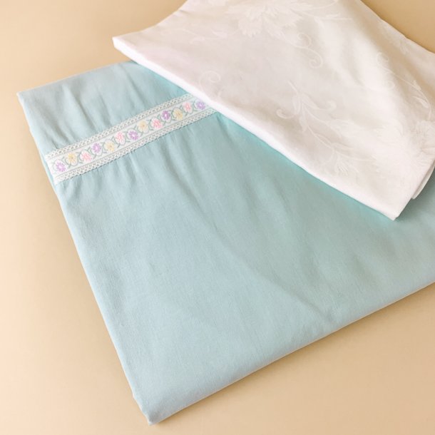 Mintgr�n vintage senget�j med bort