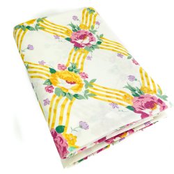 To st vintage sengetj med blomster