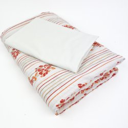 Vintage senget�j med blomster