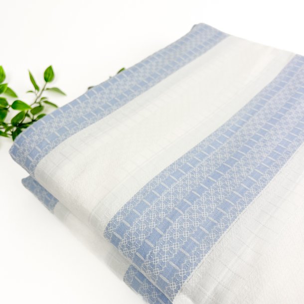 To s�t vintage damask senget�j med striber
