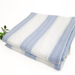 To s�t vintage damask senget�j med striber