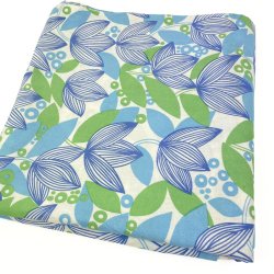 Bl�t retro senget�j blomster