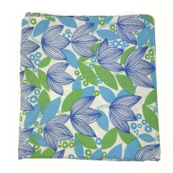 Bl�t retro senget�j blomster