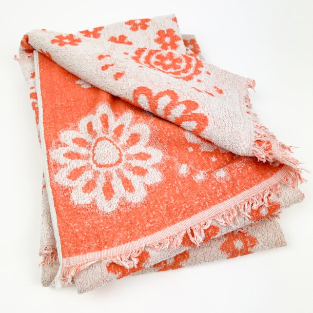 To retro badeh�ndkl�der orange