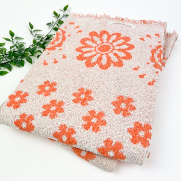 To retro badeh�ndkl�der orange