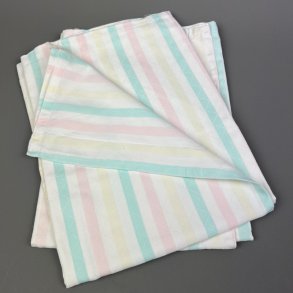 To pastelstribede vintage pudebetr�k