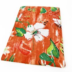 Orange vintage blomster senget�j