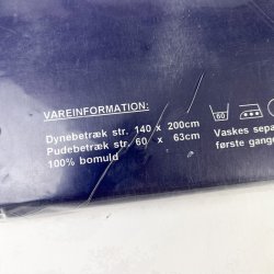 Orange vintage blomster senget�j