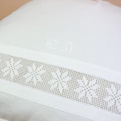  Vintage pudebetr�k med mellemv�rk