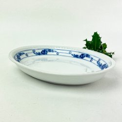 Royal Copenhagen Ovale Rosenknospe-Schale