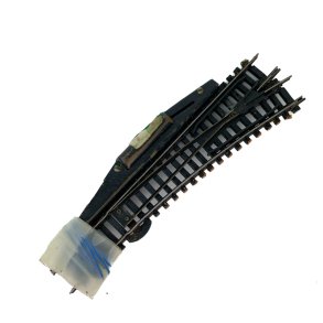 Zwei Fleischmann N-Spur Weiche (gebogen)