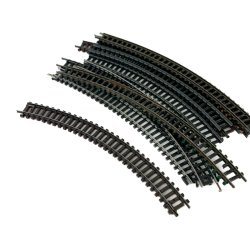 Fleischmann N-Spur gebogene Gleise  Satz mit 20 Stck