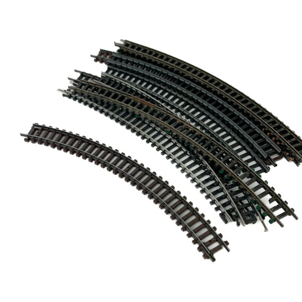 Fleischmann N-Spur gebogene Gleise  Satz mit 20 Stck