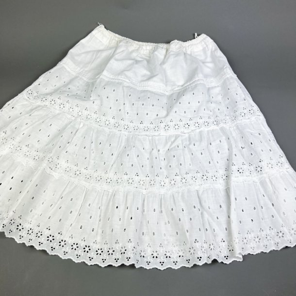 Vintage hvidt sk�rt S/M