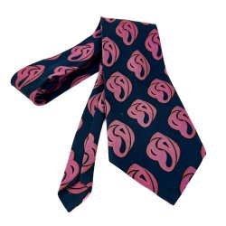 Bl� m�nstret vintage slips