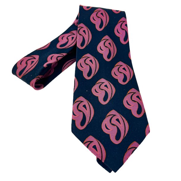 Bl� m�nstret vintage slips