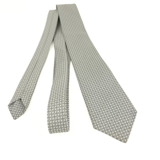 Gr�t retro slips med geometrisk m�nster