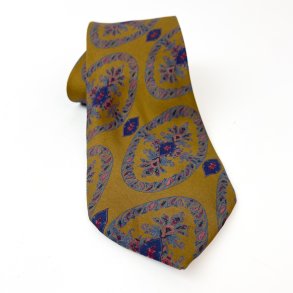 Vintage Seidenkrawatte mit Paisleymuster