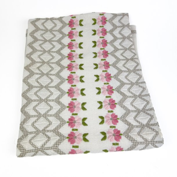  Fantastisk broderet vintage dug