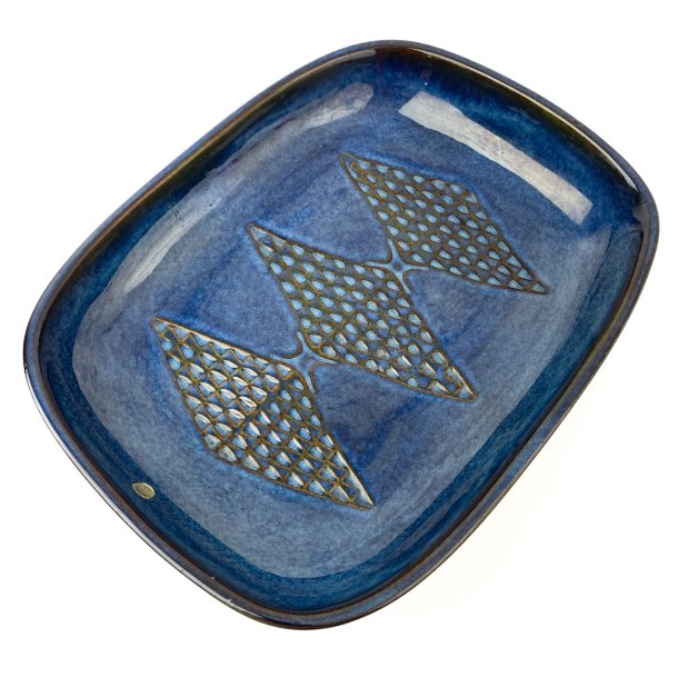 Groe blaue Sholm Schale  3332-2