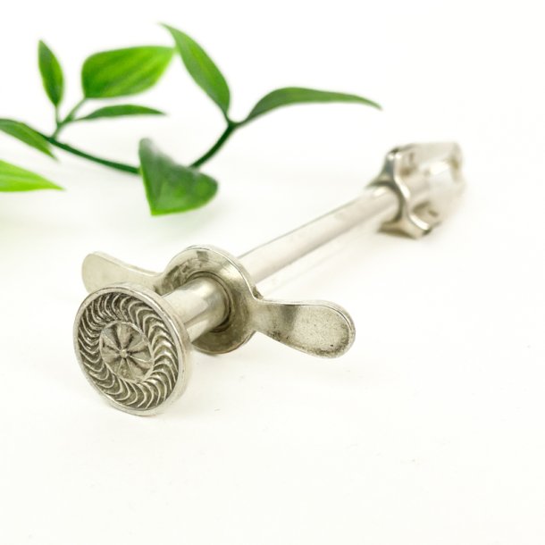 Vintage versilberte Zuckerzange