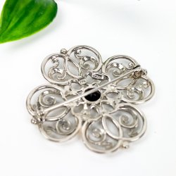 Hans Hansen s�lv broche