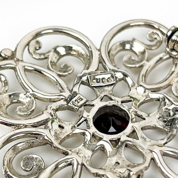 Hans Hansen s�lv broche