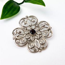 Hans Hansen s�lv broche