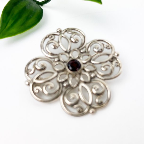 Hans Hansen s�lv broche