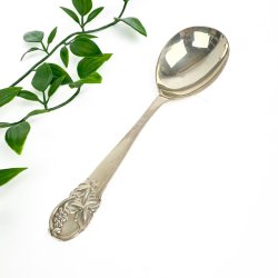 Viintage marmeladeske s�lvplet