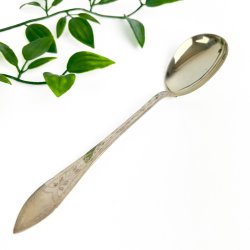 Elegant vintage marmeladeske s�lvplet