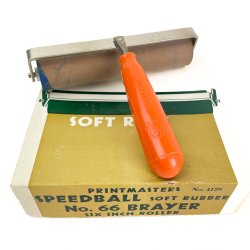 Speedball soft rubber brayer nr. 66