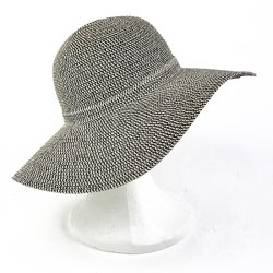 Sort beige sommerhat