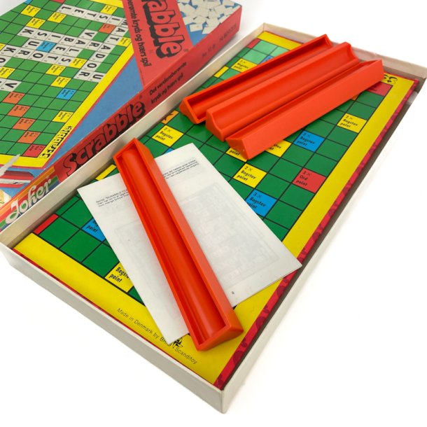 Retro Scrabble spil