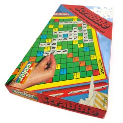 Retro Scrabble spil